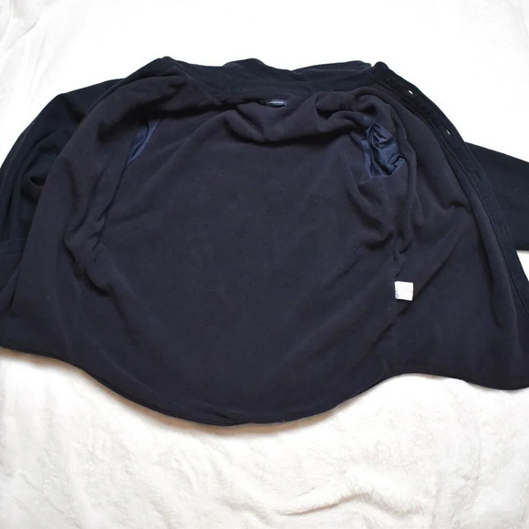 Brandy Melville Shacket Jacket Button Down Fleece Lined Wool Blend Heavyweight - Picture 9 of 16
